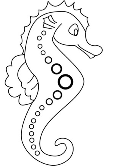 ocean sea life coloring pages - photo #34